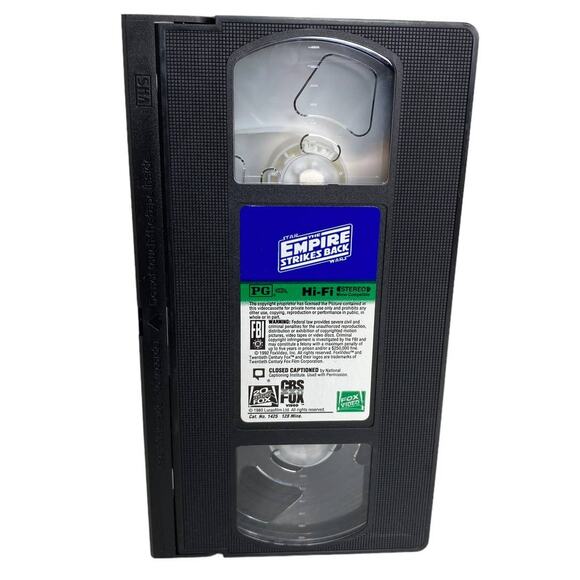 Star Wars VHS Bundle The Phantom Menace and The Empire Strikes Back - Picture 3 of 6